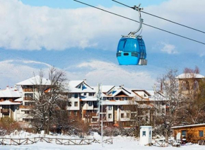 largest and nearest ski chalet/apartment to gondola in Bansko